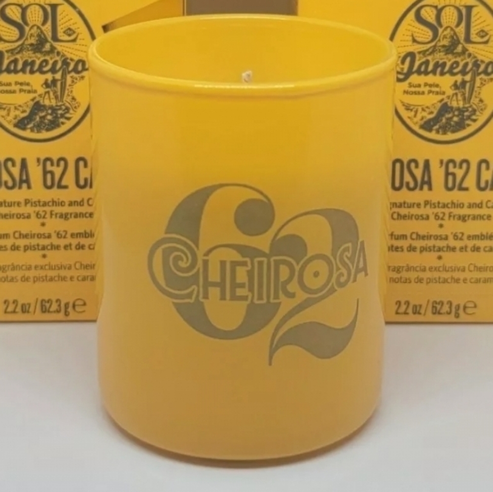 Lot of 1 - NEW Sol de Janeiro Limited Edition Cheirosa '62 Candle - 2.2 oz